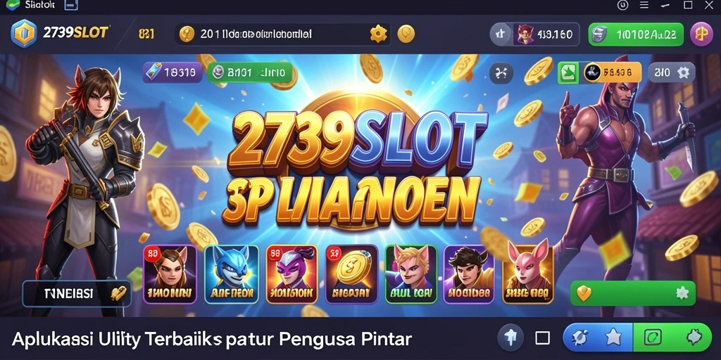 Tampilan antarmuka pengguna 2739SLOT yang intuitif dan menarik.
