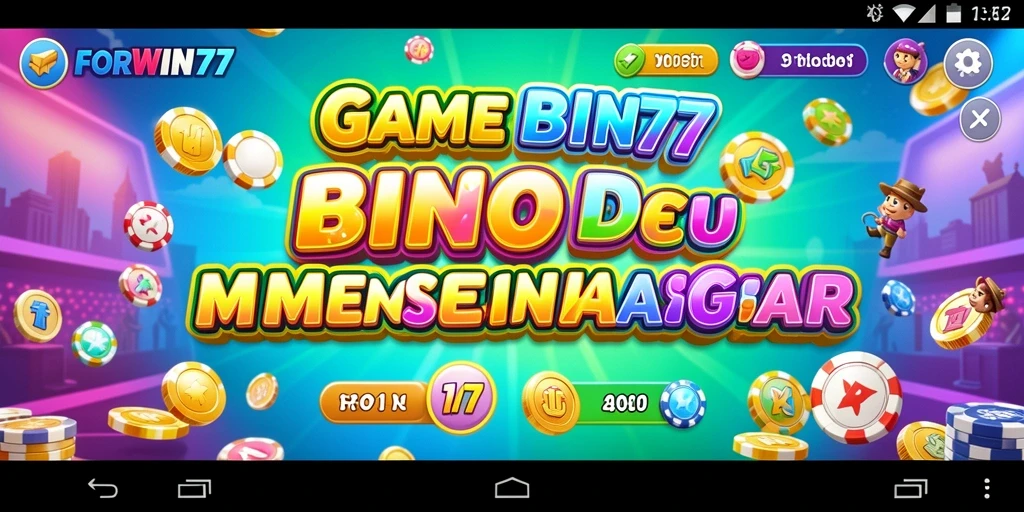 Tampilan gameplay seru dan menarik dari FORWIN77 Bingo.