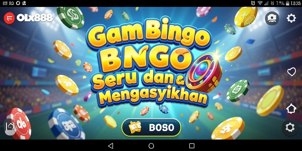 Tampilan gameplay menarik dari OLX888 Bingo yang seru.